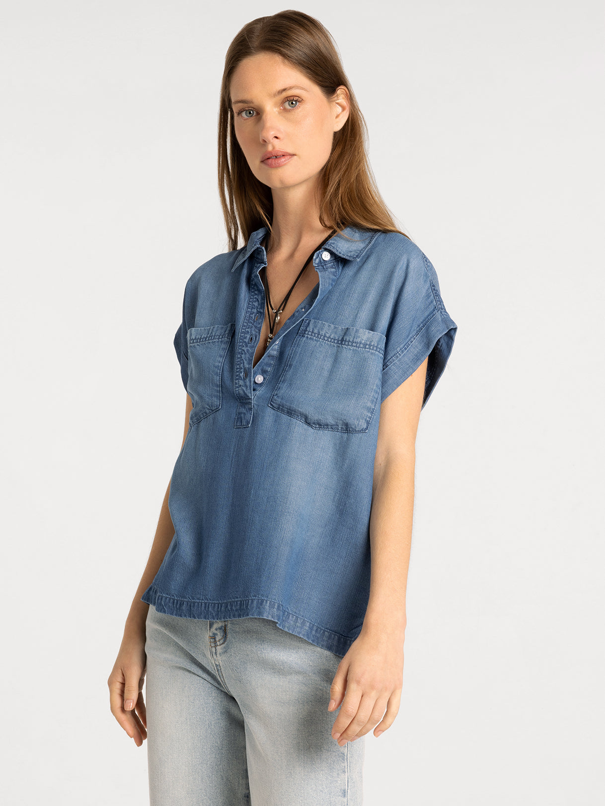 Thread & Supply Evelyn Top (Marina Wash)