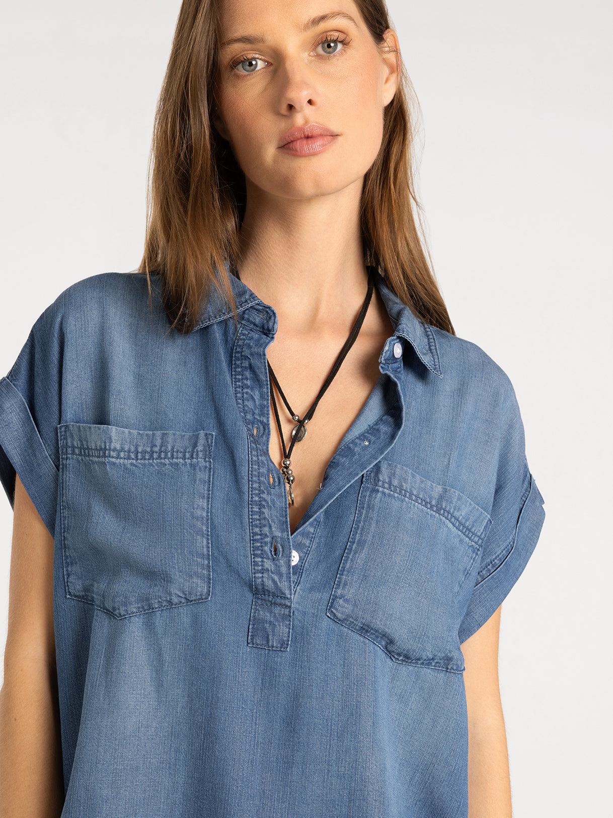 Thread & Supply Evelyn Top (Marina Wash)