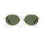 Quay Anyways Sunglasses (Gold/Green)