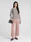 Irvine Top (Ivory Espresso Stripe)