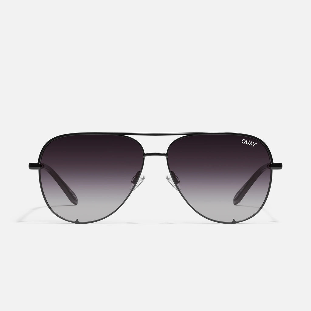 Quay High Key Sunglasses (Black Fade)