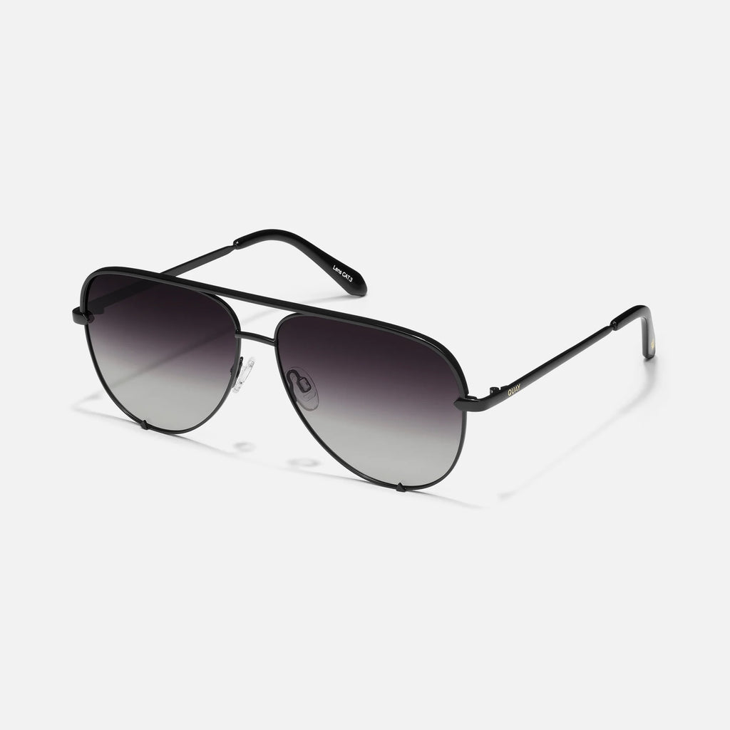 Quay High Key Sunglasses (Black Fade)