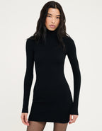 Rumored Turtleneck Mini Dress
