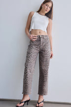 Daze Denim Westward High Rise Barrel Leg Jeans (Cool Cat)